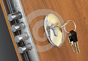 Home lock and keys