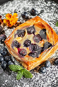 Home-made Blueberry Danish