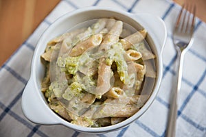 Home made broccoli pasta