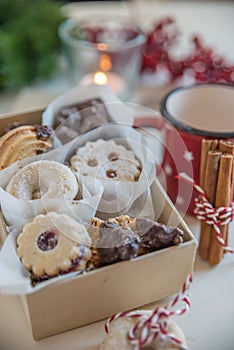 Home made christmas cookies