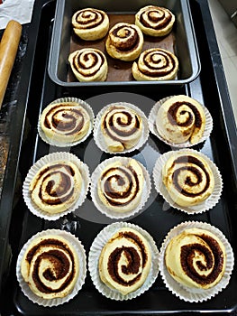 Home made cinnamon rolls