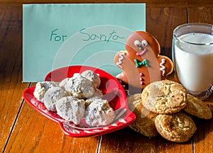 Home made cookies for Santa