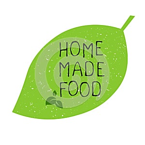 Home made food label and high quality product badges. Bio Organic product Pure healthy Eco food organic, bio and natural