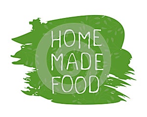 Home made food label and high quality product badges. Bio Organic product Pure healthy Eco food organic, bio and natural