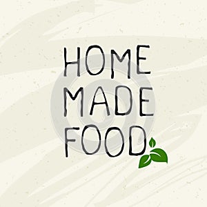 Home made food label and high quality product badges. Bio Organic product Pure healthy Eco food organic, bio and natural