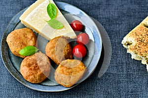 Home made potatoes Croquette