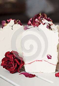 Home made vegetable soap