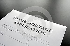 Home mortage application