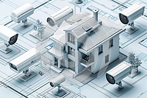 Home network management integrates holistic alarm systems, capturing comprehensive security measures through automated surveillanc