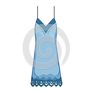 home nightie sleepshirt women cartoon vector illustration