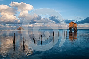 Home on the Ocean in Ambergris Caye photo