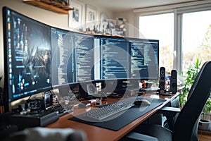 Home Office Coding Setup