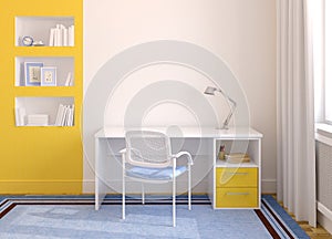 Home office interior.