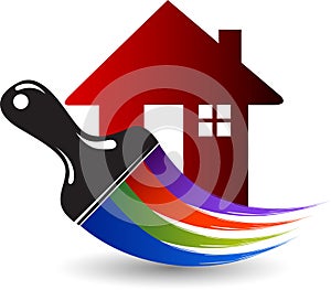 Home painting repair logo