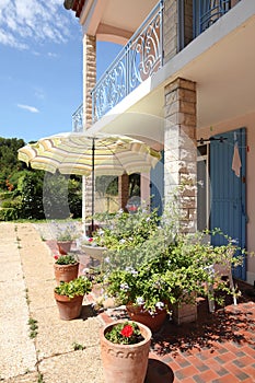 Home patio and balcony