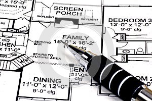 Home Plans and Pencil