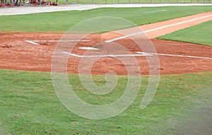 Home Plate Batters Box