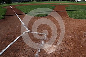 Home Plate and Field