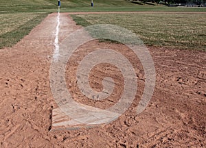 Home Plate Left Side