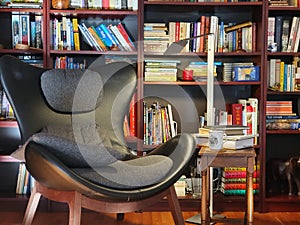 Quiet home reading corner