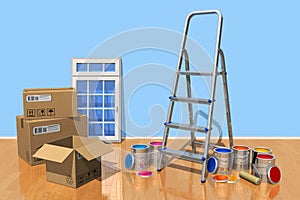 Home renovation concept