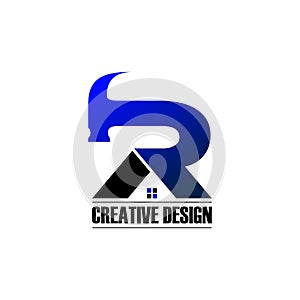 Home Repair logo icon design vector. photo