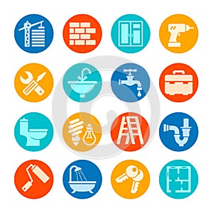 Home repair icon collection.