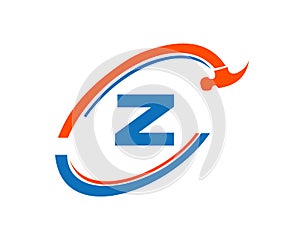 Home Repair logo with Z letter vector. Home Construction Logo with Z letter repair concept