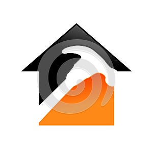 Home Repair Service Symbol Design