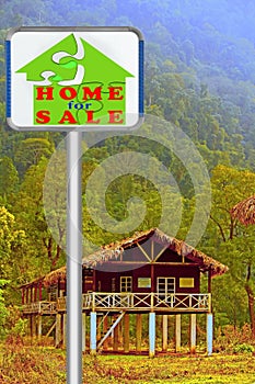 Home For Sale Signboard