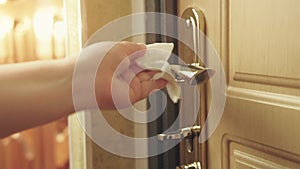 Home sanitation coronavirus prevention hand wipe