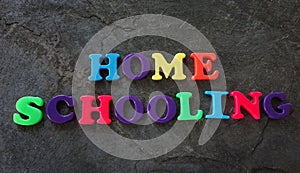 Home Schooling letters