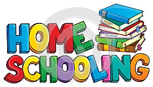 Home schooling theme sign 1