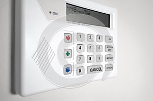 Home security alarm system