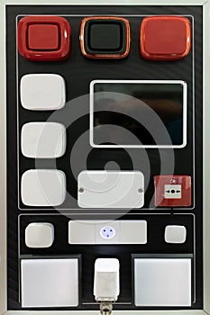 Home Security Alarm System Control Panel