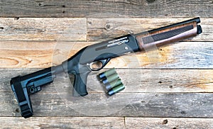Home Security Firearm Shotgun photo