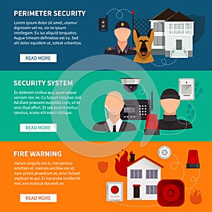 Home Security Horizontal Banners