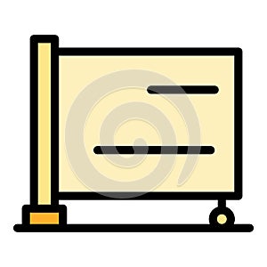 Home smart gate icon vector flat