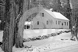 Home in the snow