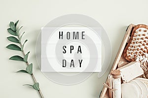 Home spa day idea. Eco friendly organic reusable self care accessories.