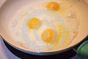 Fried eggs