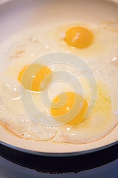 Fried eggs
