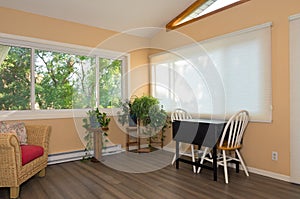 Home Sunroom Interior and Decor