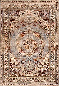 Home Textile Carpet Bathmat and Rug design pattern with distressed texture and effect