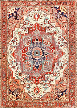 Home Textile Carpet Bathmat and Rug design pattern with distressed texture and effect