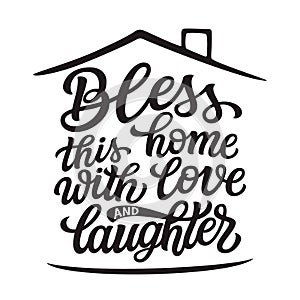 Home typography quote