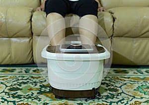 Home use electric foot spa