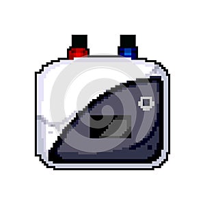 home water boiler game pixel art vector illustration
