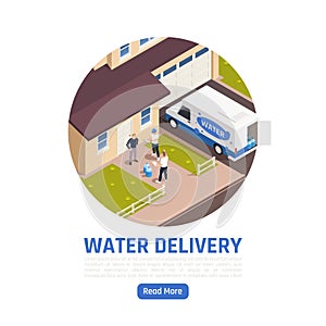 Home Water Delivery Background