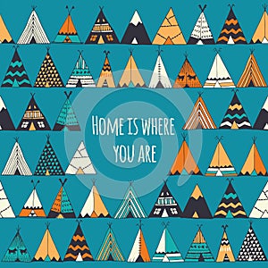 Home is where you are. photo